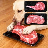 Furiva Steak-Shaped Dog Chew Toy from Furiva Pets