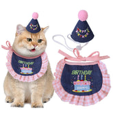 Furiva Pet Birthday Hat & Bandana Set from Furiva Pets