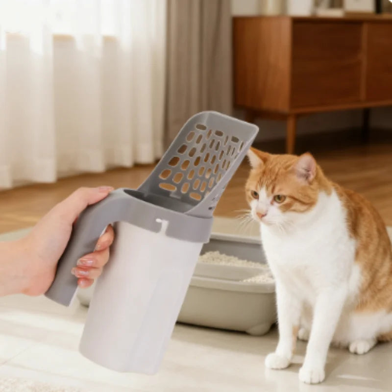 Furiva Self-Cleaning Cat Litter Scoop with Refill Bag Holder - product image 6