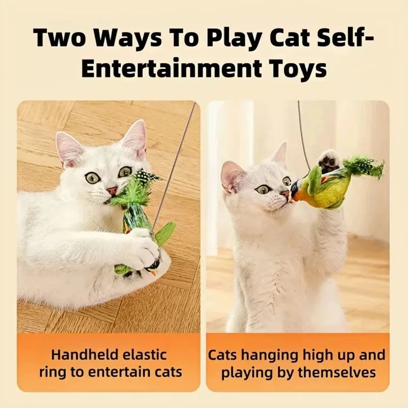 Furiva Chirping Bird Cat Teaser Toy - product image 4