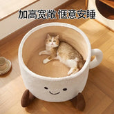 Furiva Semi-Enclosed Cat Scratcher Bed - product image 2