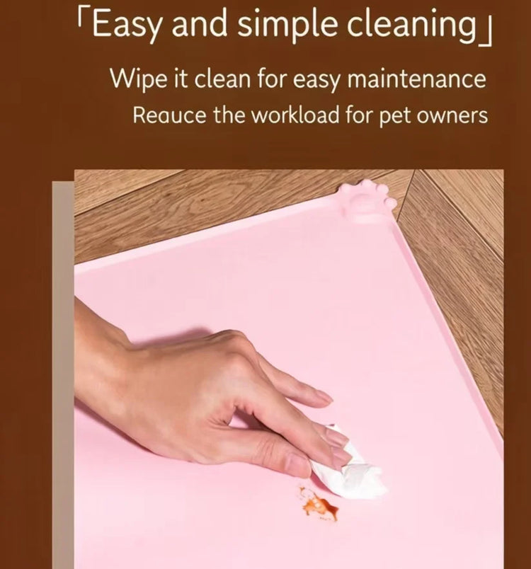 Furiva Waterproof Silicone Pet Feeding Mat – product view 5 of 8