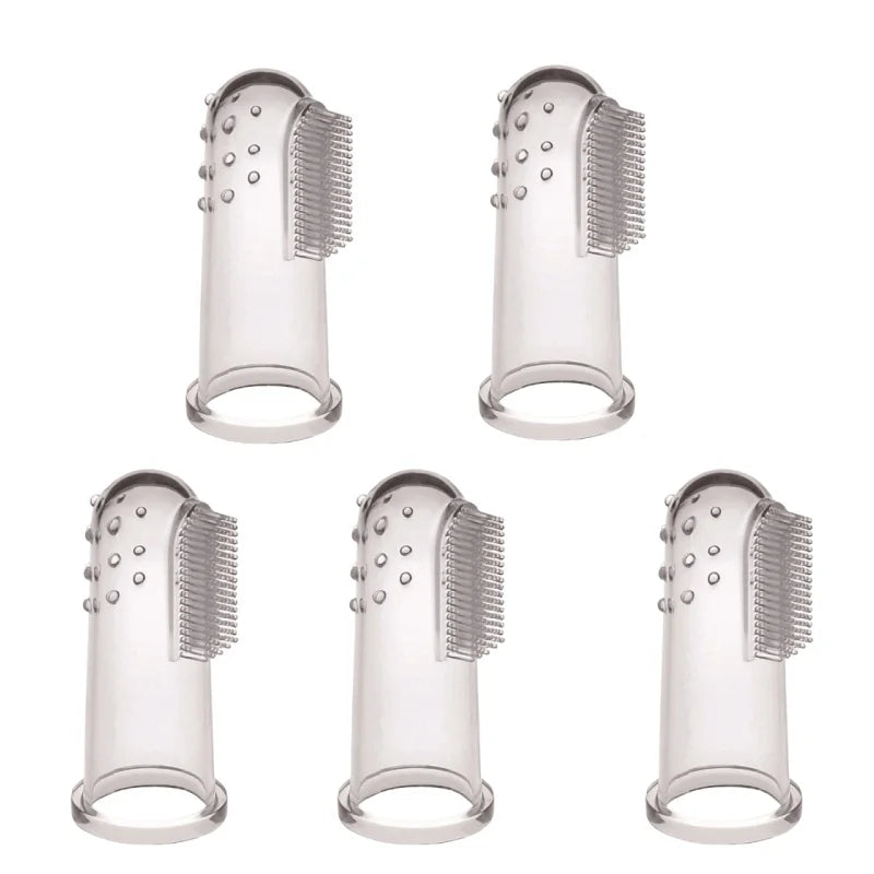 Furiva 5-Piece Soft Finger Pet Toothbrush Set - product image 6