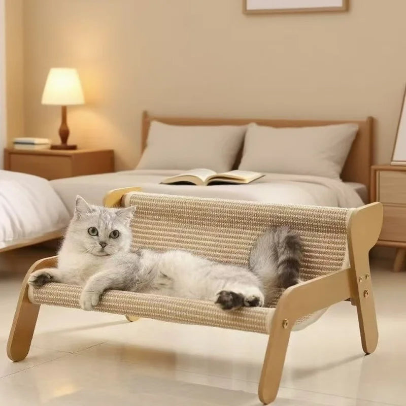 Furiva Elevated Sisal Cat Scratcher Hammock - product image 3