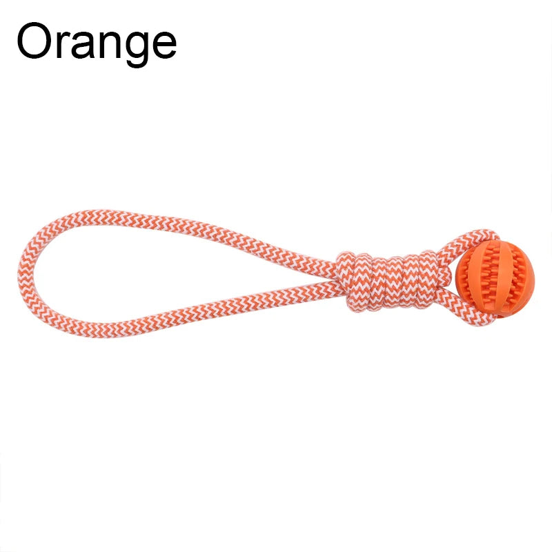 Furiva Treat-Dispensing Rope Ball Toy - product image 9