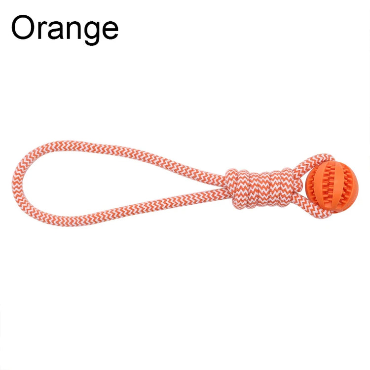 Furiva Treat-Dispensing Rope Ball Toy - product image 9