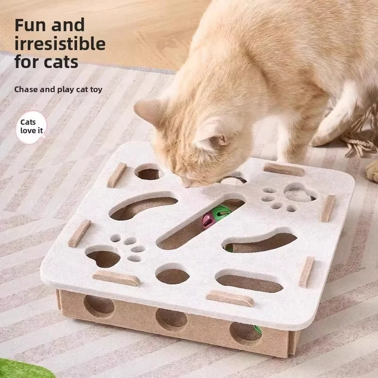 Furiva Felt Cat Puzzle & Play Box - product image 2