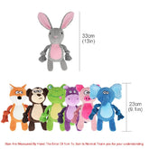 Furiva Plush Animal Rope Squeak Toy - product image 2