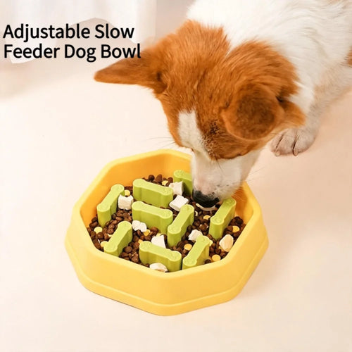 Furiva Adjustable Anti-Tip Slow Feeder Bowl - product image 2