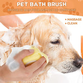 Furiva Pet Bath Massage Brush for Dogs & Cats from Furiva Pets