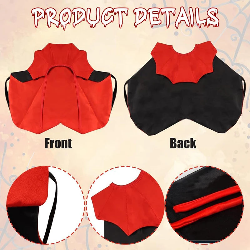 Furiva Halloween Vampire Pet Cape - product image 2