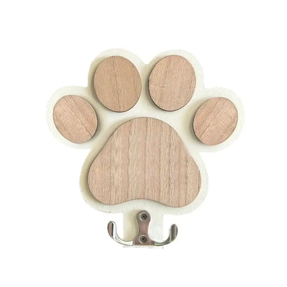 wooden leash hanger