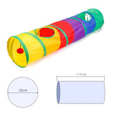 Furiva Foldable Cat Tunnel with Peek Holes - product image 9