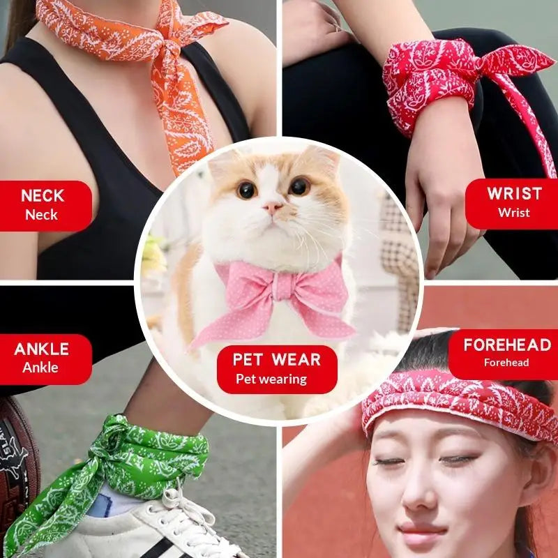 Furiva Cooling Ice Scarf for Pets - product image 5