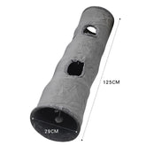 Furiva Suede Cat Tunnel with Peek Holes - product image 7